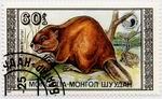 Biberbriefmarke Mongolei 1_TN